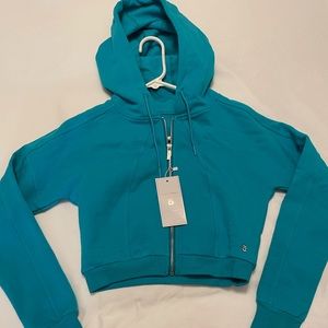 BuffBunny crop zip hoodie sweatshirt